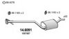 FORD 1336408 Middle Silencer